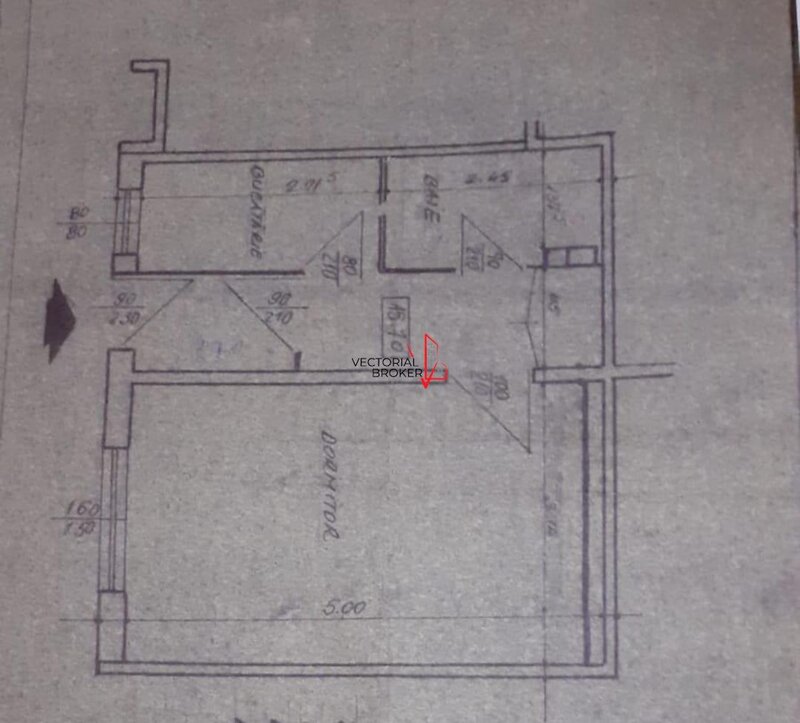 Nicolae Grigorescu, garsoniera, bloc mixt, fara balcon, intarare separata.